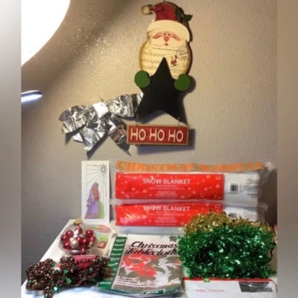 Like NEW + NEW CHRISTMAS DECORATIONS BUNDLE
